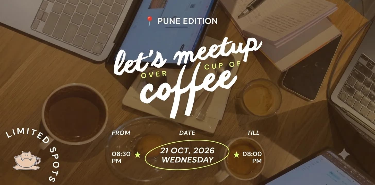 Let's Meet Over Coffee